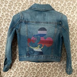 GAP Mickey Mouse Denim Jacket